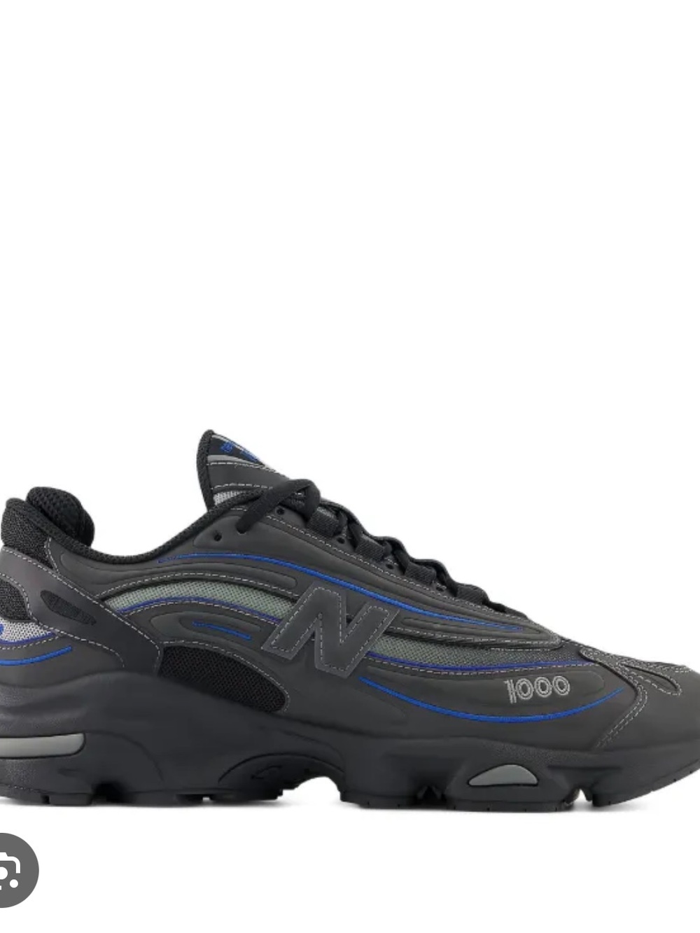 Never worn - New Balance 1000 Black Royal Blue
